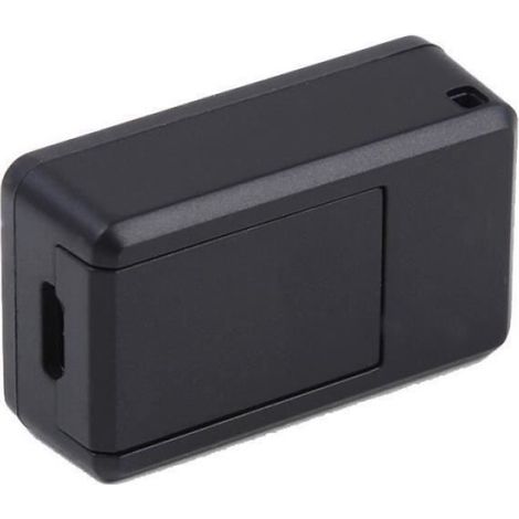 Micro Espion GSM - Carte SIM Compatible - Détection Sonore 40 dB - Enregistrement MicroSD - Dimensions 3.5 x 2 x 1.4 cm - Noir - 1 Pièce (1/4)