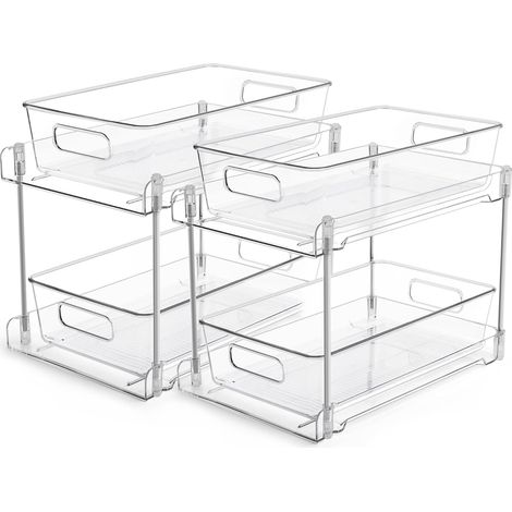Set mit 2 Schubladen für Schiebetürsystem