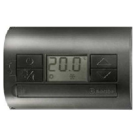Termostato de Pared Finder Digital 1T Negro