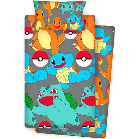 Parure de lit pokemon taille 90 cm