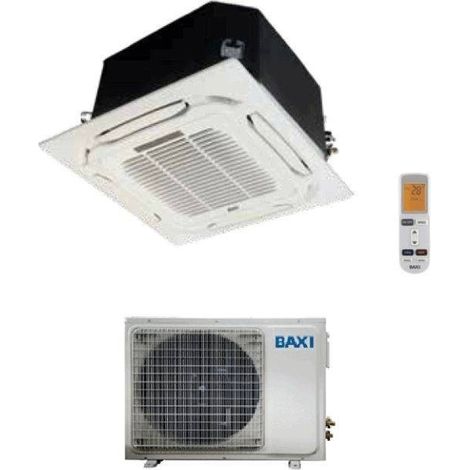 Baxi Climatiseur Monosplit en Cassette RZ2GBK 12000 btu 60x60 Inverter R-32 Wi-Fi Optionnel Classe A++/A+