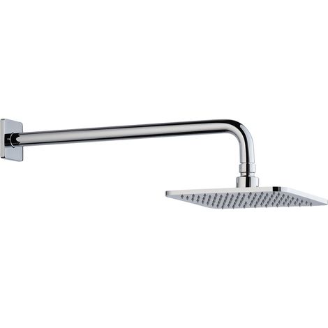 LAUFEN Ensemble de douche de pluie, 202x202mm, avec bras mural,