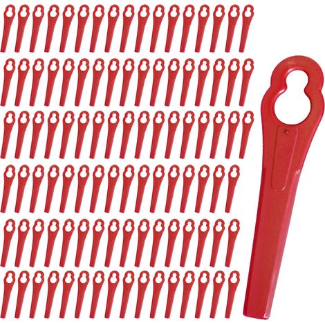 Lame De Rechange - Pour Coupe-Bordure Sans Fil - En Plastique ABS - Lot De 100 Pièces