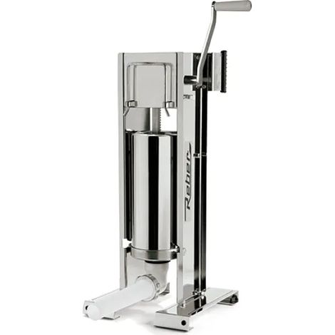 Insaccatrice Reber 5 kg INOX Professionale Verticale   Massima Igiene per Salumi