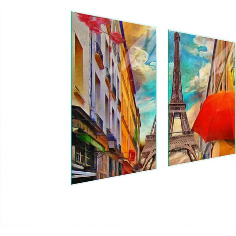 PIASTRA PROTETTIVA IN VETRO PER CUCINA 65x52 PARIS (1/5)