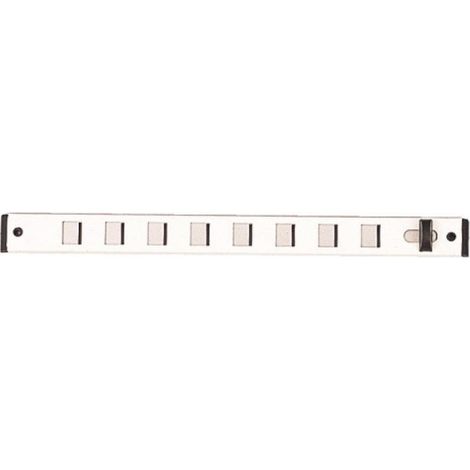 PARRILLA CORREDERA H22 LG375 BLANCO - RENSON - 48526 (1/2)