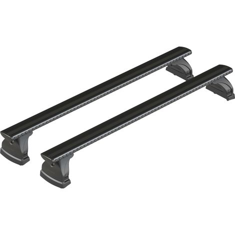 Silenzio Black, set completo barre portatutto in alluminio - M - Evos LP - C277