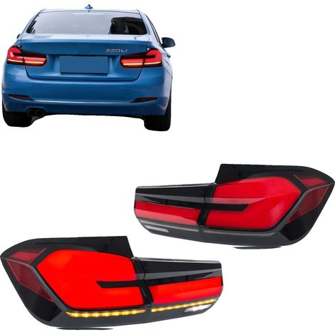 Fanali posteriori a LED, 12V, 35W, 3400LM, compatibili con BMW Serie 3 F30 F80 M3 Berlina (2011-2018), Plug and Play (1/5)