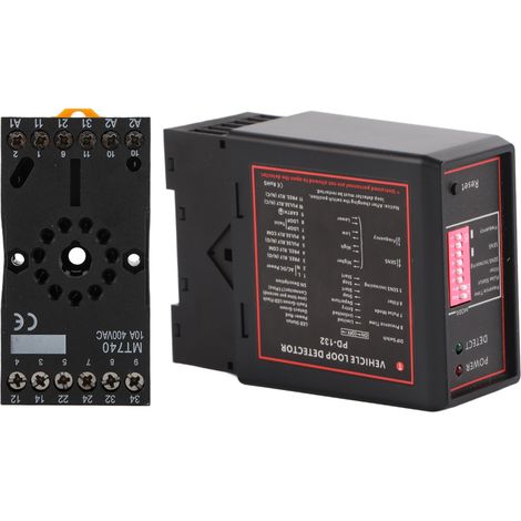Detector de bucle inductivo para vehículos Ej.Life, detector de bucle de barrera de estacionamiento/sensor de bucle de acceso para vehículos (1/5)
