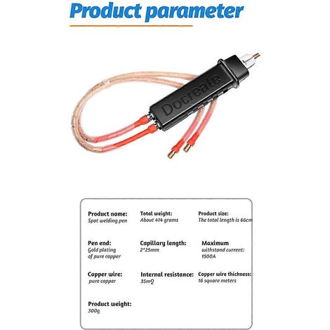 Stylo de soudage par points intégré avec interrupteur à gâchette portatif B (1/5)