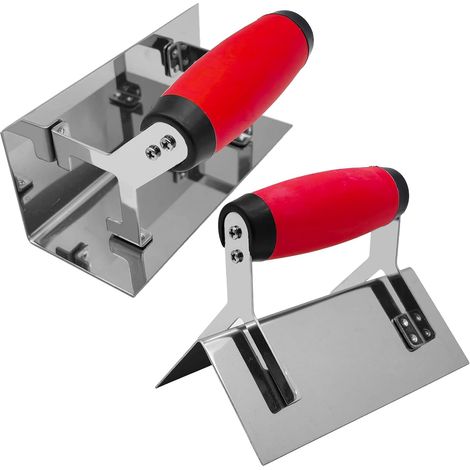 Betonwerkzeugset, 2-teiliges Trockenbau-Eckkellenset (1/5)