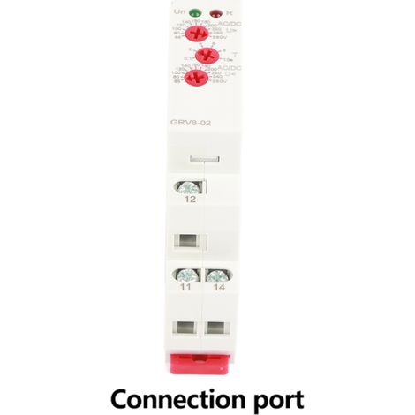 Relais de surveillance de protection de tension monophasée GRV8-02 (miniature) (1/5)