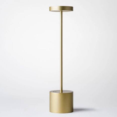 Lampe à poser LED rechargeable 1800mAh – Autonomie 10-15h – Alliage aluminium – Éclairage 360° pour terrasses et restaurants (1/5)