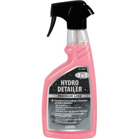 Hydro Detailer, innovativa cera lucidante e protettiva ad effetto idrofobico - 500 ml