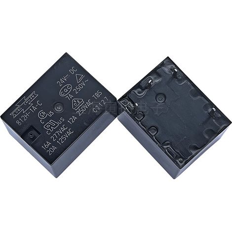 Matsukawa 812H-1A-C24VDC electromagnetic signaling relays (one set of new, original electromagnetic signaling relays)