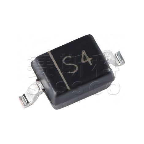 Changdian SD103AWS Schottky Diode screen-printed S4 SOD-323, 350 mA, 40 V voltage withstand, electronic component (pack of 5).