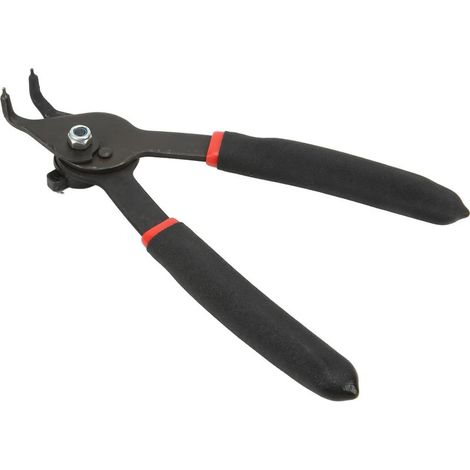 Pince à circlips de 6 pouces, Construction en acier, Circlip externe interne pour le retrait des anneaux de retenue, mâchoire à 90 ° (1/5)