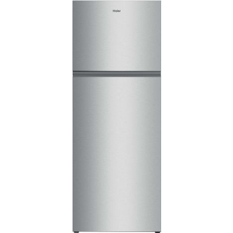 Haier HPR5718ENMX Frigorifero Combinato A Libera Installazione, Tecnologia Total No Frost, Sistema LED Daylight, Classe E, Acciaio Inox (1/5)