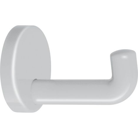 Gancho simple 477.90.030 simple A.100mm PA gris claro 97 D.70mm HEWI