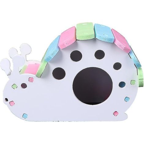 1 maison pour hamster en PVC