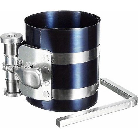 Compresseur de segments de piston 3", outil d'installation de segments à cliquet pour moteur, compresseur de segments métalliques anticorrosion 53-175 mm, pour l'entretien des moteurs de véhicules aut (1/5)