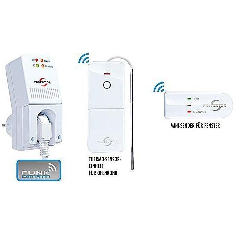 LUFTDRUCKWÄCHTER ABLUFTSTEUERUNG FUNK PROTECTOR AS 5030.3 BIS 1800W ATEK