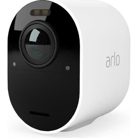 Arlo – Caméra de surveillance extérieure 4K HDR – Vision nocturne 180° – Alimentation batterie rechargeable – Connectivité Wi-Fi (1/5)
