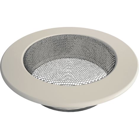 Lüftungsgitter rund Ø 125 Creme (1/3)