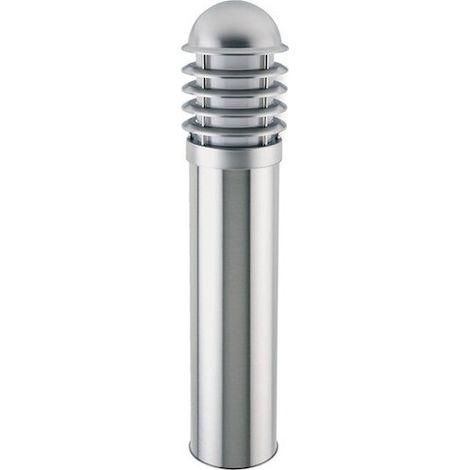 CALEO 2 Borne Ext. IP44 IK07 inox E27 100W max. Lpe non incl. haut.75cm ARIC 1856 (1/3)