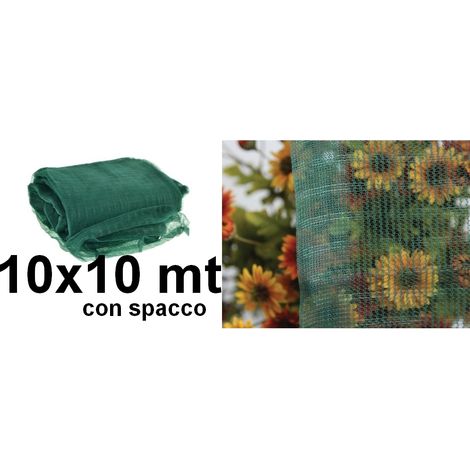 Rete raccolta olive antispine con spacco 10x10m
