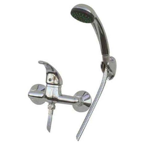 MISCELATORE MONOCOMANDO ESTERNO DOCCIA Cromo