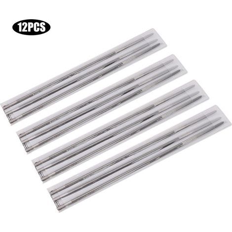 Lime Ronde - Affûtage Chaîne Tronçonneuse - Diamètre 4 mm - Pour Entretien Bois - Lot de 12 (1/5)