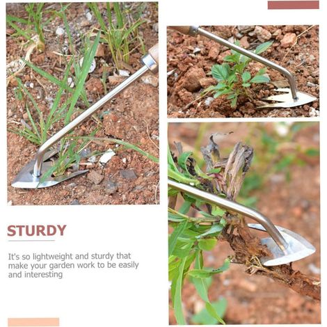 Désherbeur - peut servir de binette ou d'autre outil de jardin. (1/4)