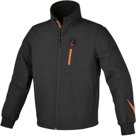 Veste de travail softshell BETA 7658N - Noir - M