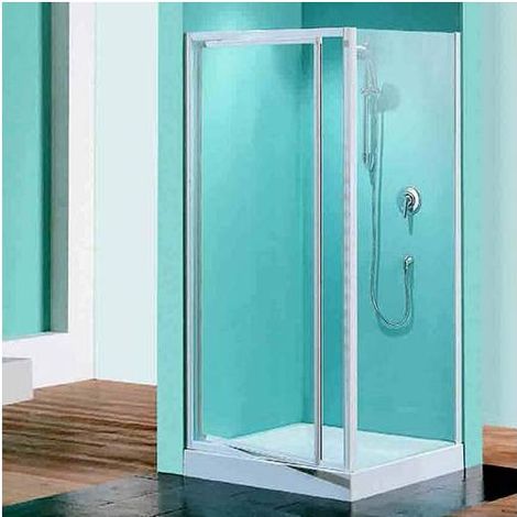 PORTE DE DOUCHE PIVOTANTE TRIS LUX ACRYLIQUE Dimensions : 73-77 cm