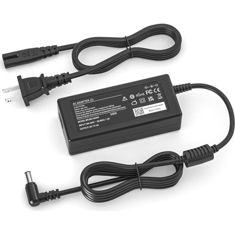 14V Cable Chargeur Alimentation pour TV Monitor U28E590D C24F396FHU (1/5)