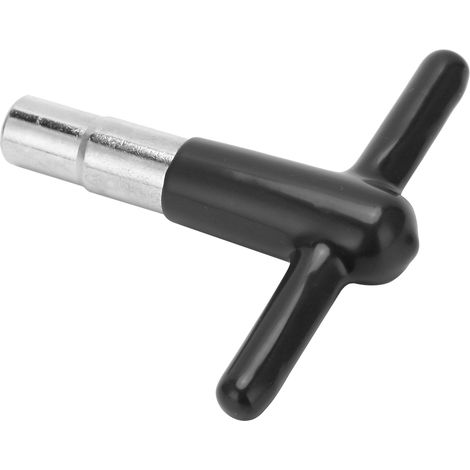 Clé de réglage en T pour batterie avec poignée antidérapante - Outil de percussion DT-08 Noir (1/5)