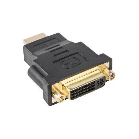 1 Adaptateur HDMI vers DVI-D, Connecteur Mâle HDMI, Femelle DVI-D 24+5, Résolution 1080p, Pour PC et Écran (1/2)