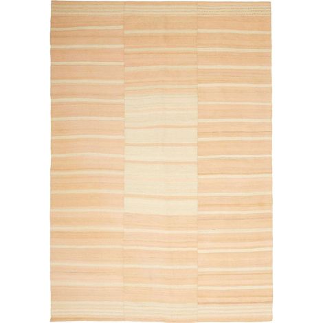 Authentique tapis d'Orient kilim fait main 159x229 orange (1/5)