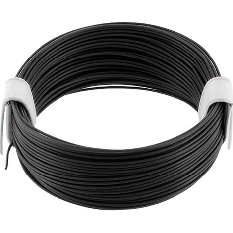 econ connect KL004SW10 Fil de câblage 1 x 0.04 mm² noir 10 m C892332