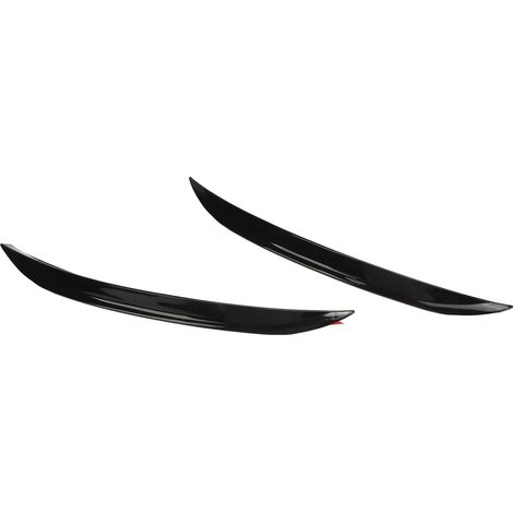 Jante Arch Trim Noir Brillant Bande Protectrice de Passage de Roue Moulure Lèvre Universelle pour Voitures 33,5cm (1/5)