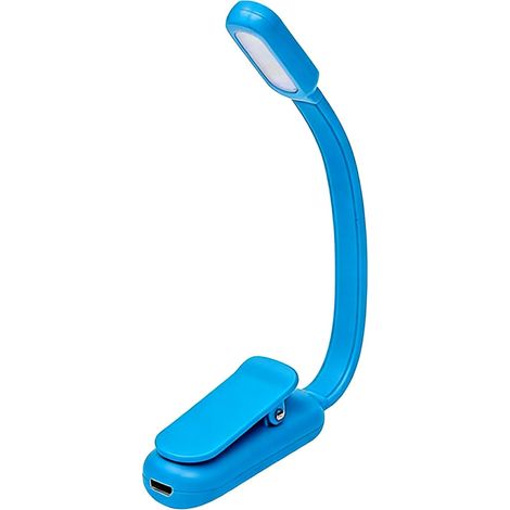 Lampe de bureau portable multifonction avec 3 niveaux de luminosité réglables et tonalités lumineuses USB (1/5)
