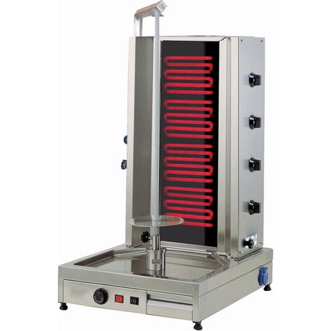 Machine à Kebab Electrique 4 Radians Indépendants - L2G