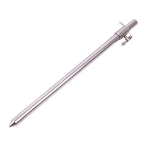 Pique en acier inoxydable à vis en T 75-120 cm - Pique (1/4)