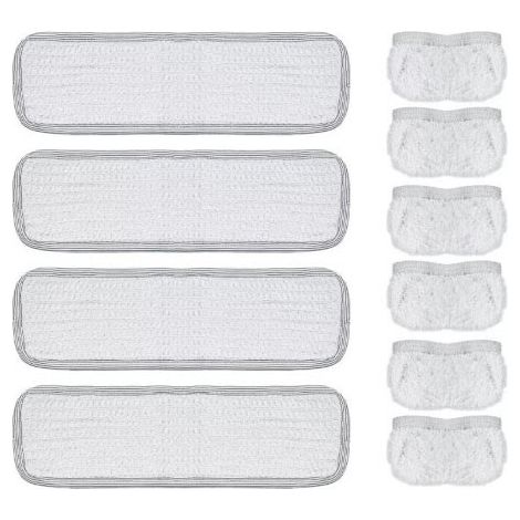 Ersatzteil - Original-Set aus vier Wischmops und sechs Microfaser-Tüchern -  - POLTI