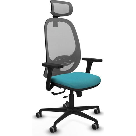 Silla oficina piqueras y crespo Cilanco gris brazos ajustables (1/2)