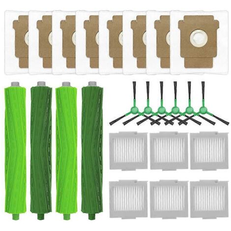 LAN Pièces détachées pour aspirateurs iRobot Roomba Max 705 Vac / 700 Vac / Plus 504 Vac : brosse, filtre, sac à poussière grande capacité et accessoires. (1/5)