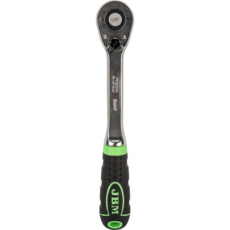 JBM54649 Carraca de 1/2" de alto torque 900 Nm con cabezal de 120 dientes