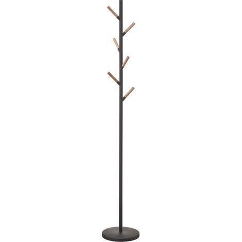Yamazaki GARDEROBENSTÄNDER Kleiderständer schwarz 176 cm
