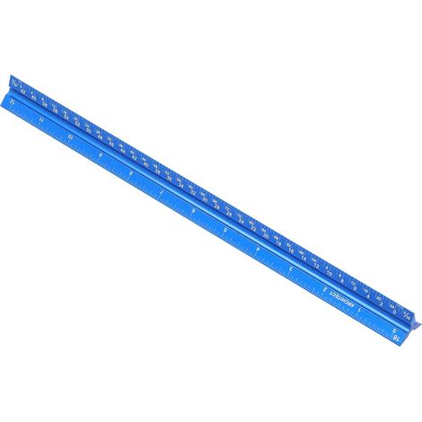 Règle architecturale Hyuduo, triangulaire de 30,5 cm (12 pouces) (1/5)